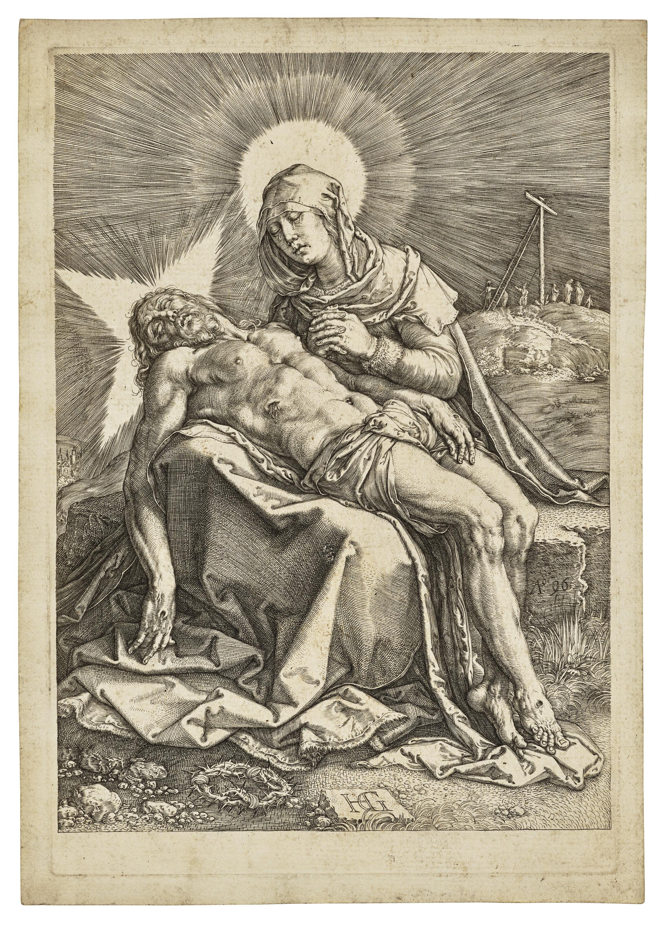 Hendrick Goltzius - Pietà