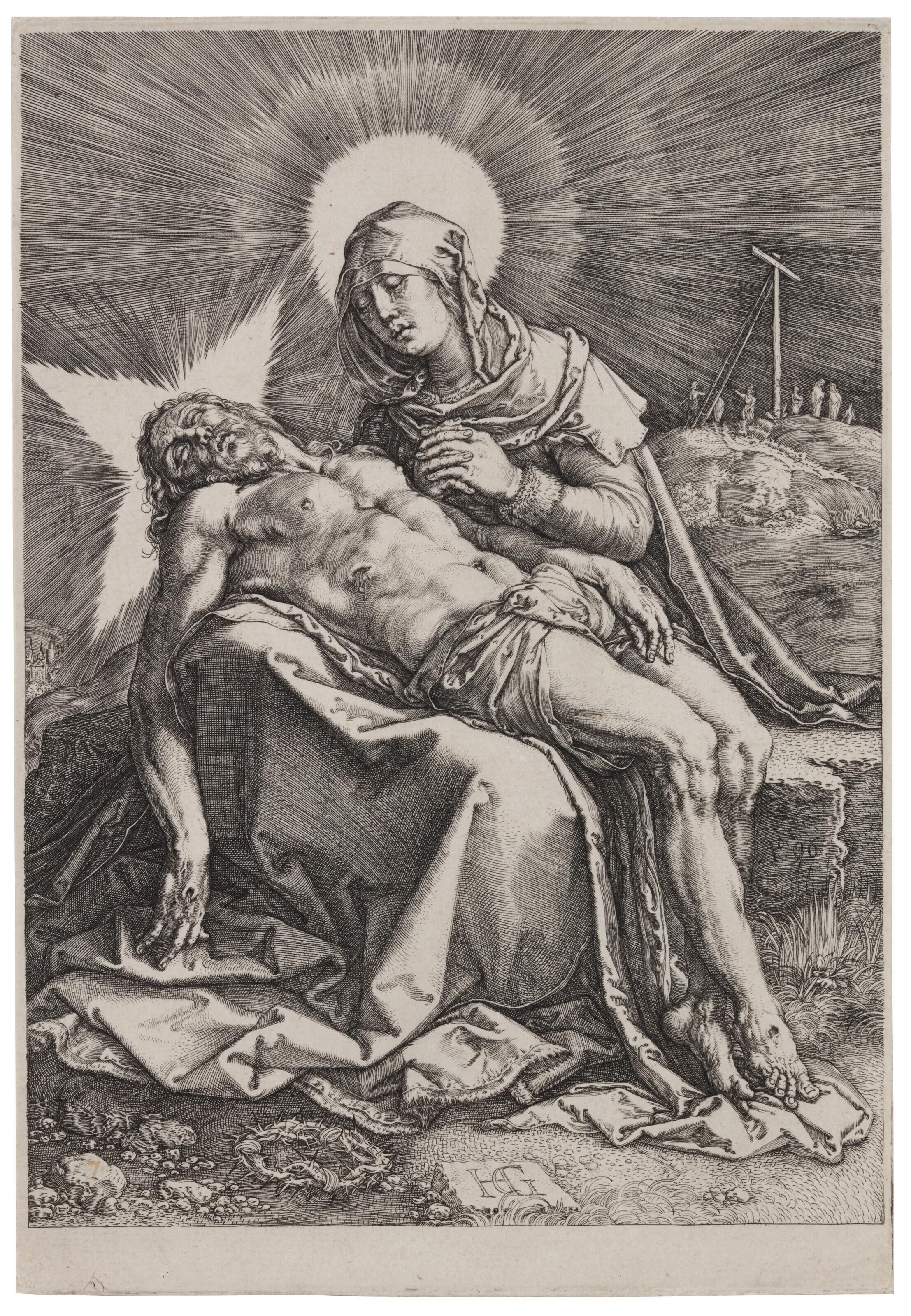 Hendrick Goltzius - Pietà