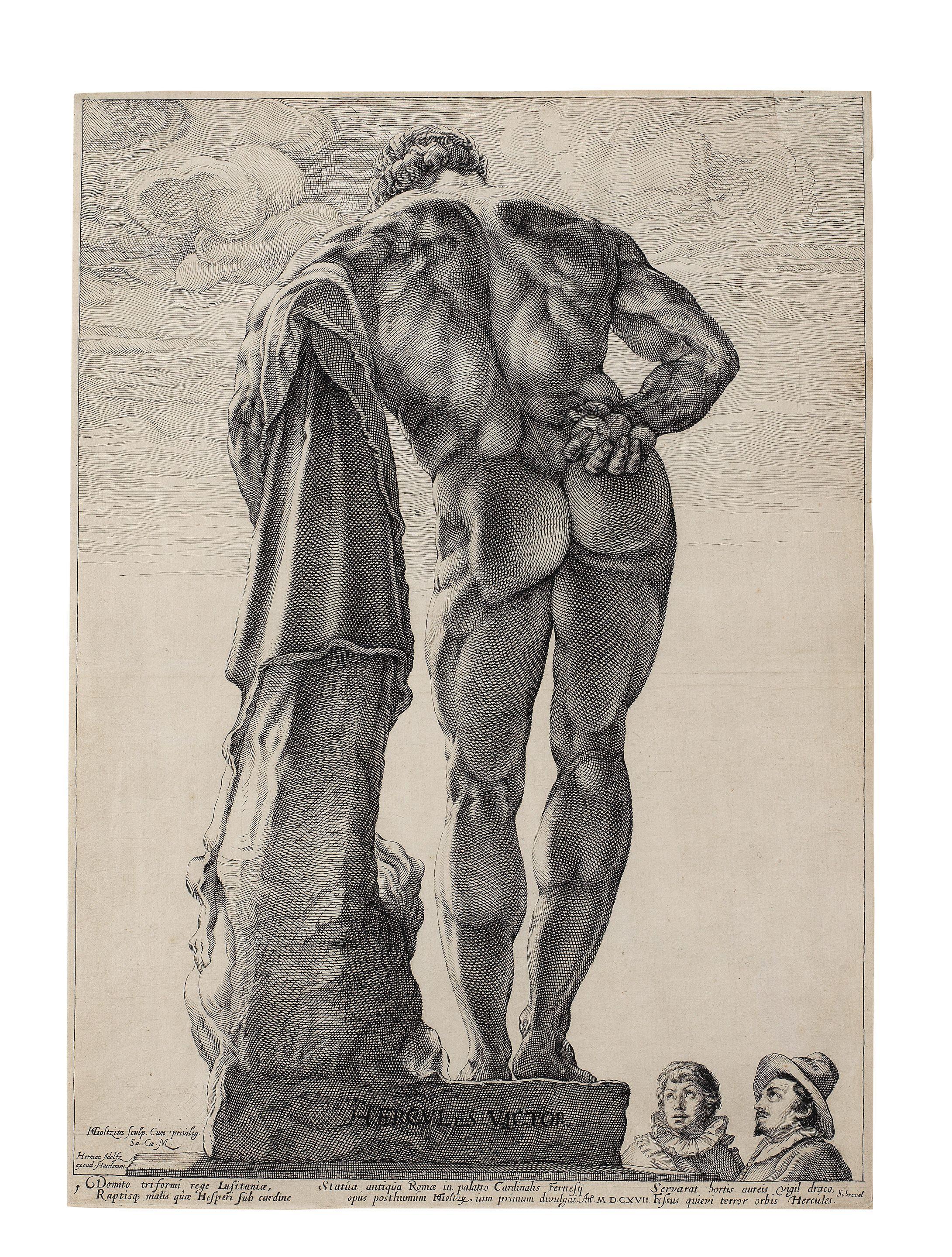 Hendrick Goltzius - The Farnese Hercules