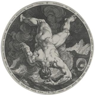 Hendrick Goltzius - The Four Disgracers (Bartsch 258-261; Hollstein 306-309; Strauss 257-260)