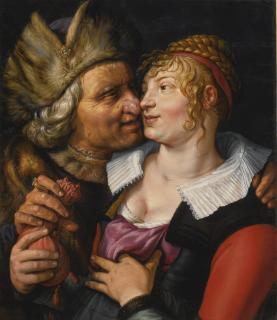 Hendrick Goltzius - Unequal Lovers