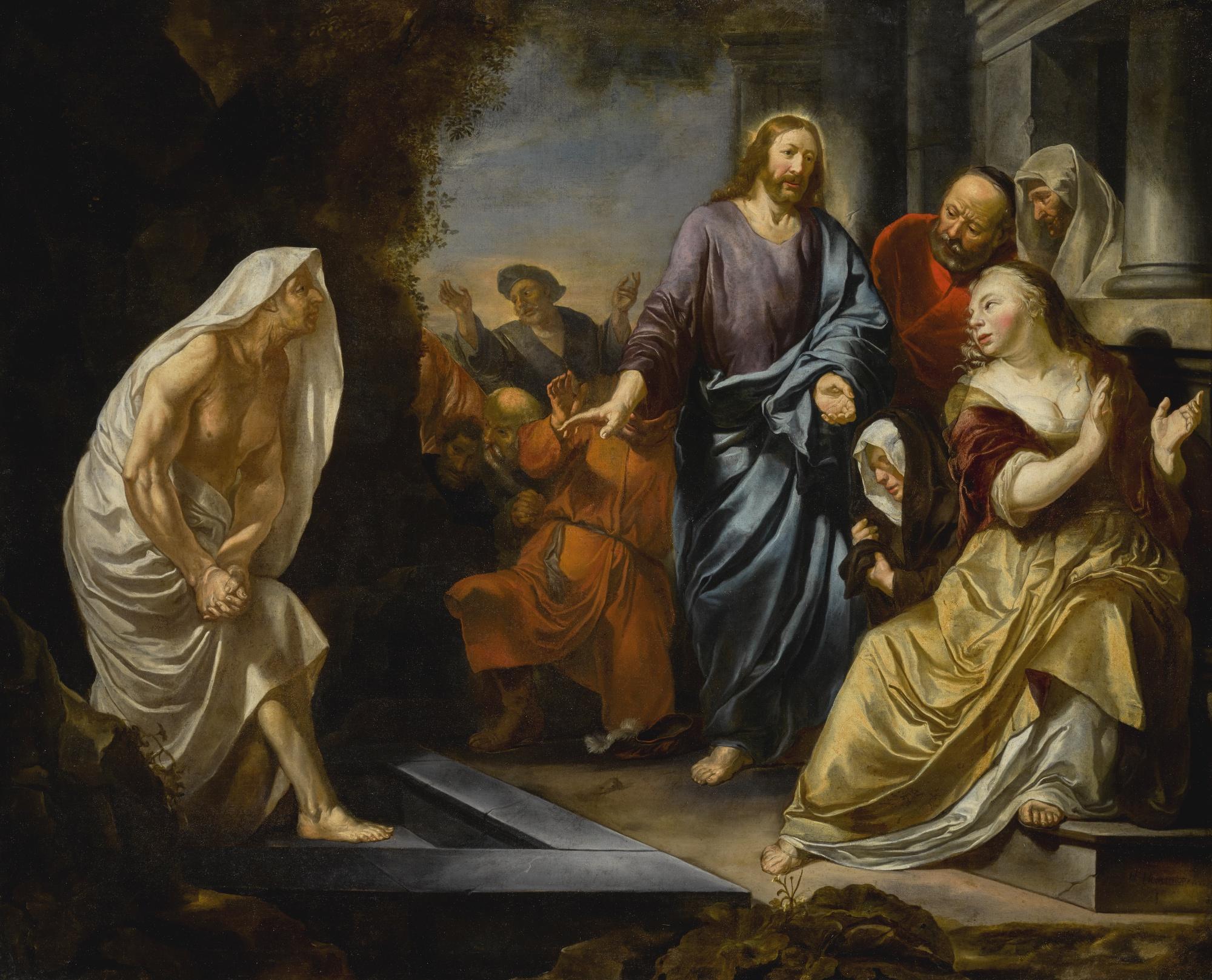 Hendrick Heerschop - The Raising Of Lazarus