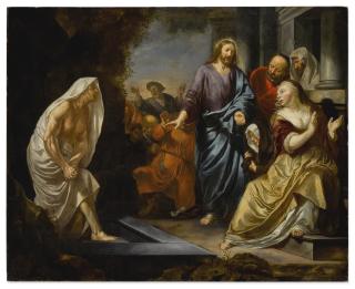 Hendrick Heerschop - The Raising Of Lazarus