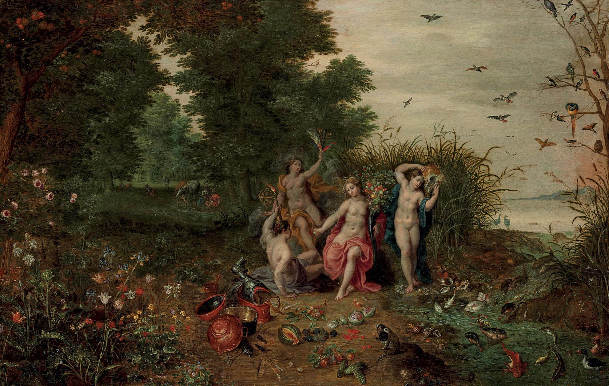 Hendrick van Balen I - An allegory of the Four Elements