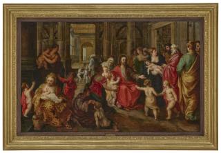 Hendrick Van Balen I - Christ blessing the Children