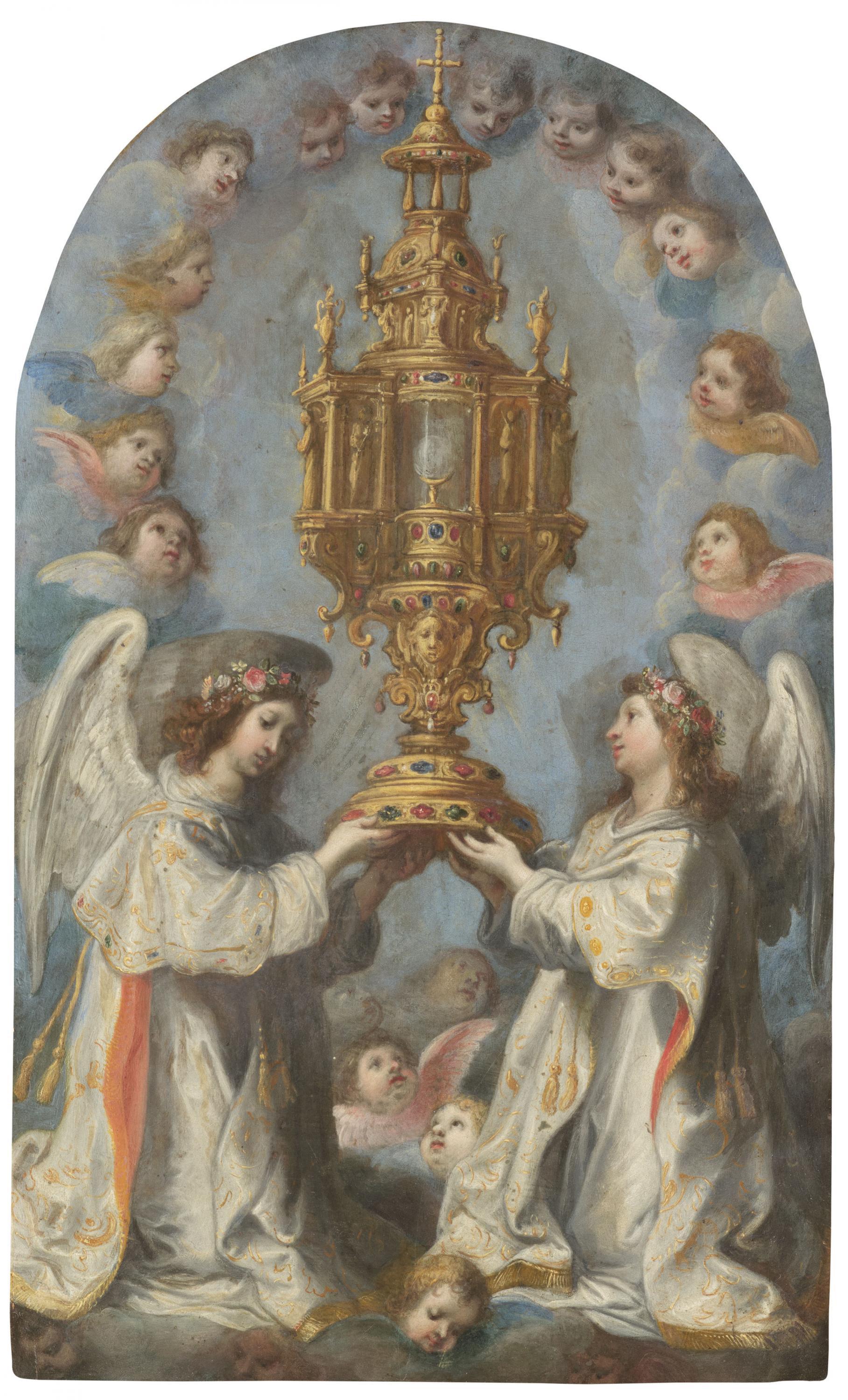 Hendrick van Balen - Engel mit Monstranz.