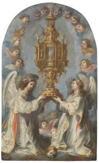 Hendrick van Balen - Engel mit Monstranz.