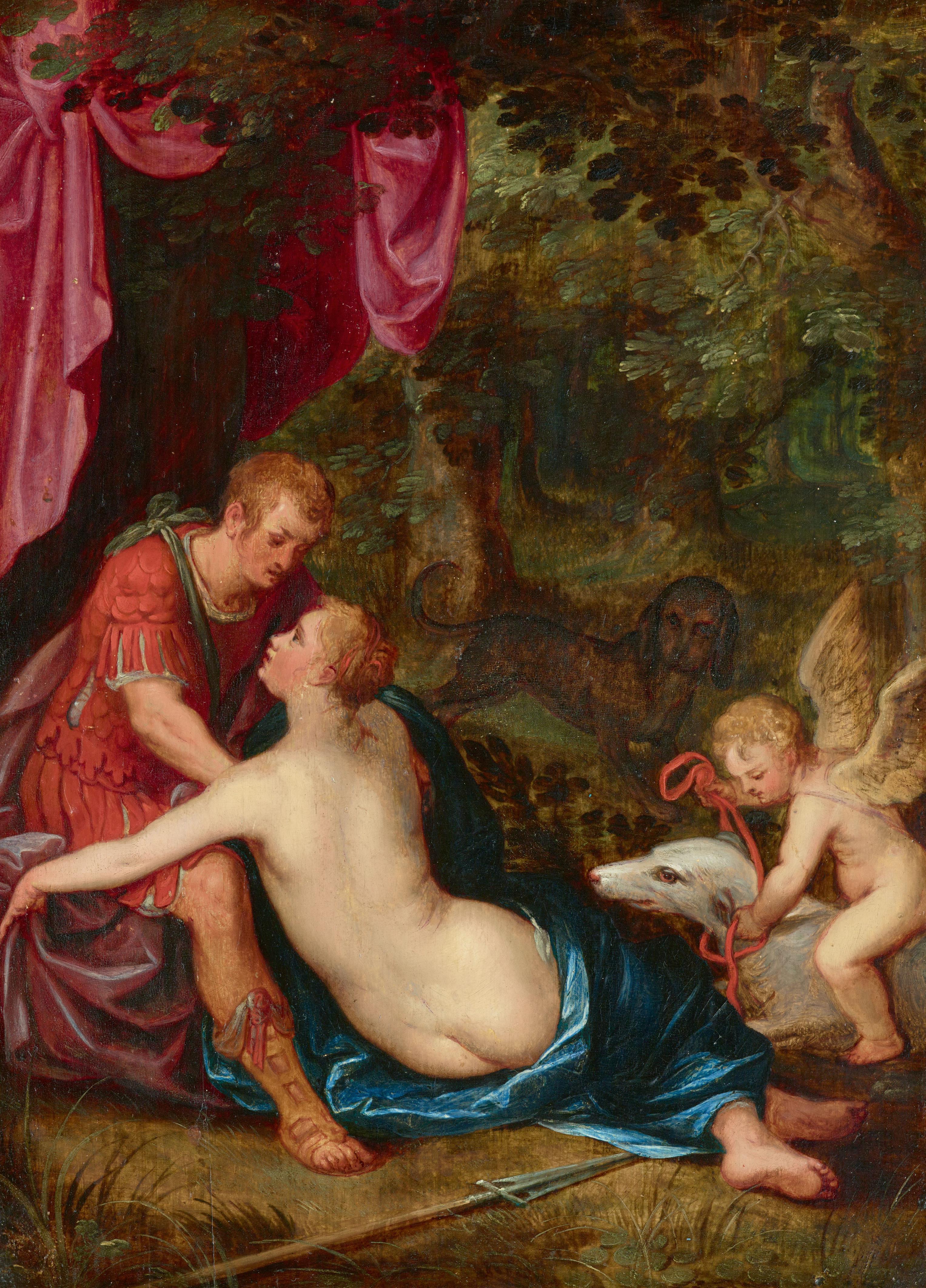 Hendrick van Balen - Venus und Adonis