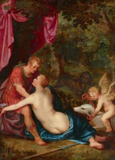 Hendrick van Balen - Venus und Adonis