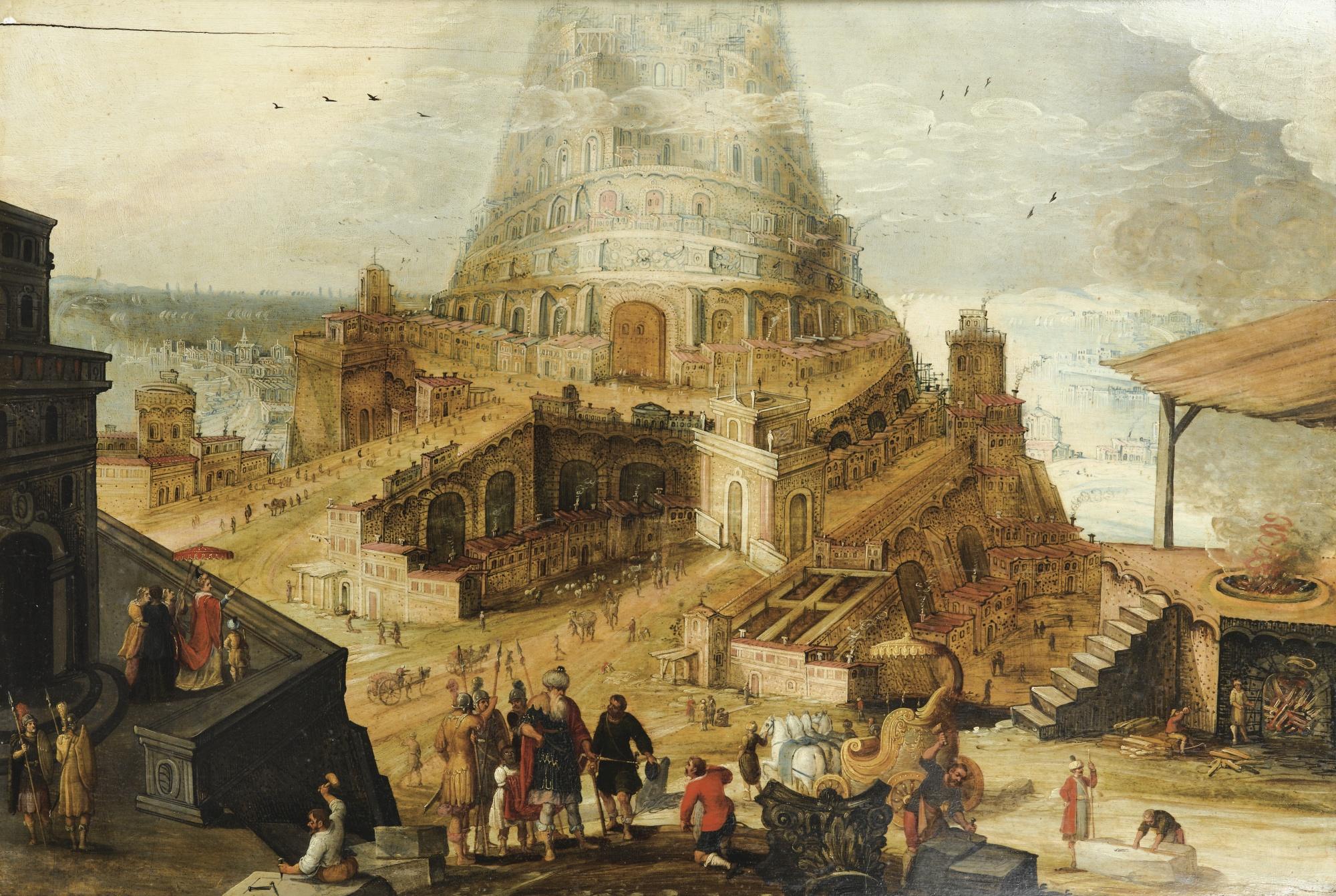 Hendrick van Cleve III - La Tour De Babel