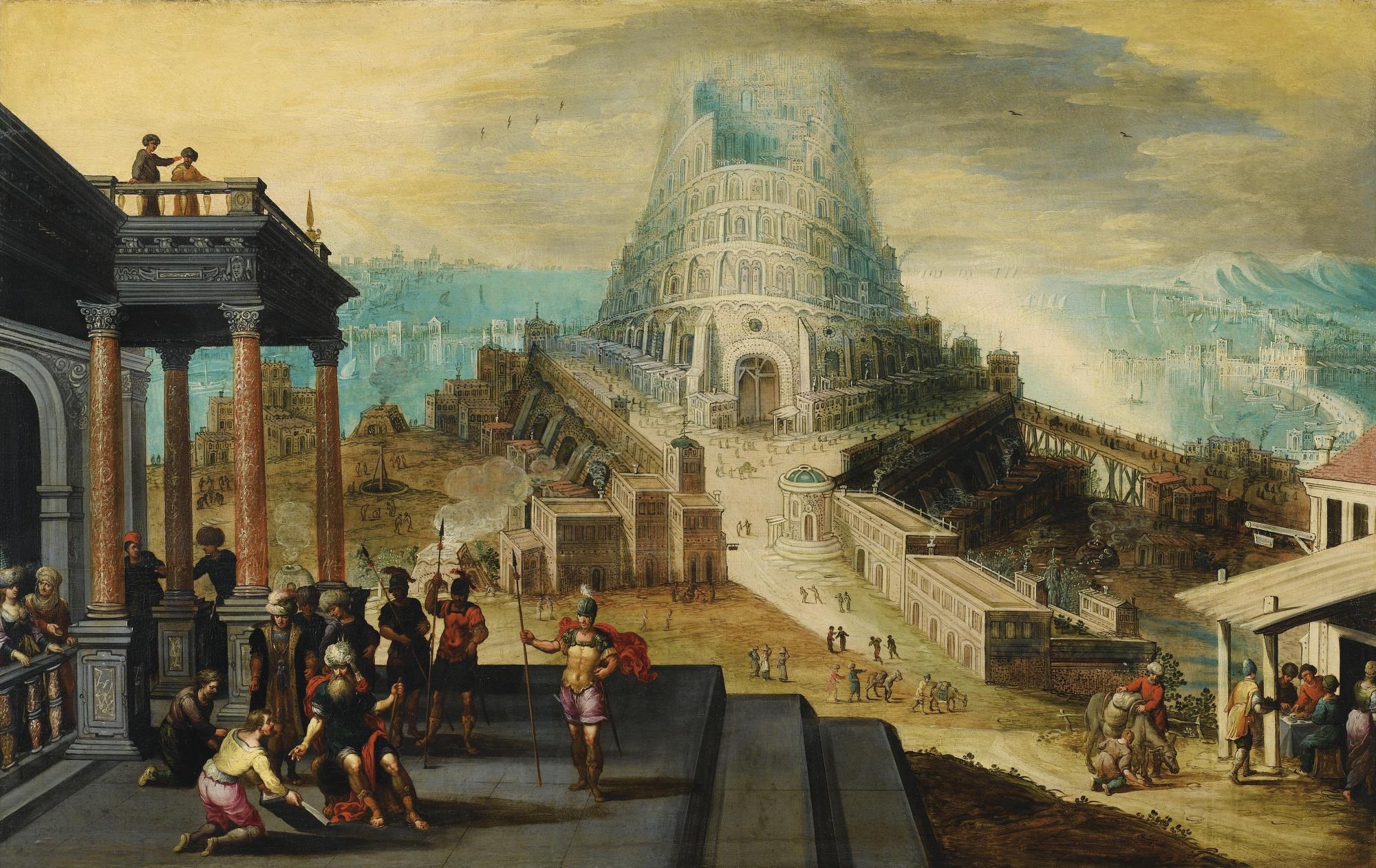 Hendrick van Cleve III - La Tour De Babel
