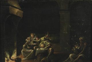 Hendrick Van Steenwyck The Younger - The Temptation Of St. Jerome