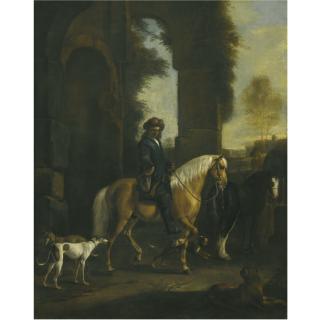 Hendrick Verschuring - Riders In A Landscape