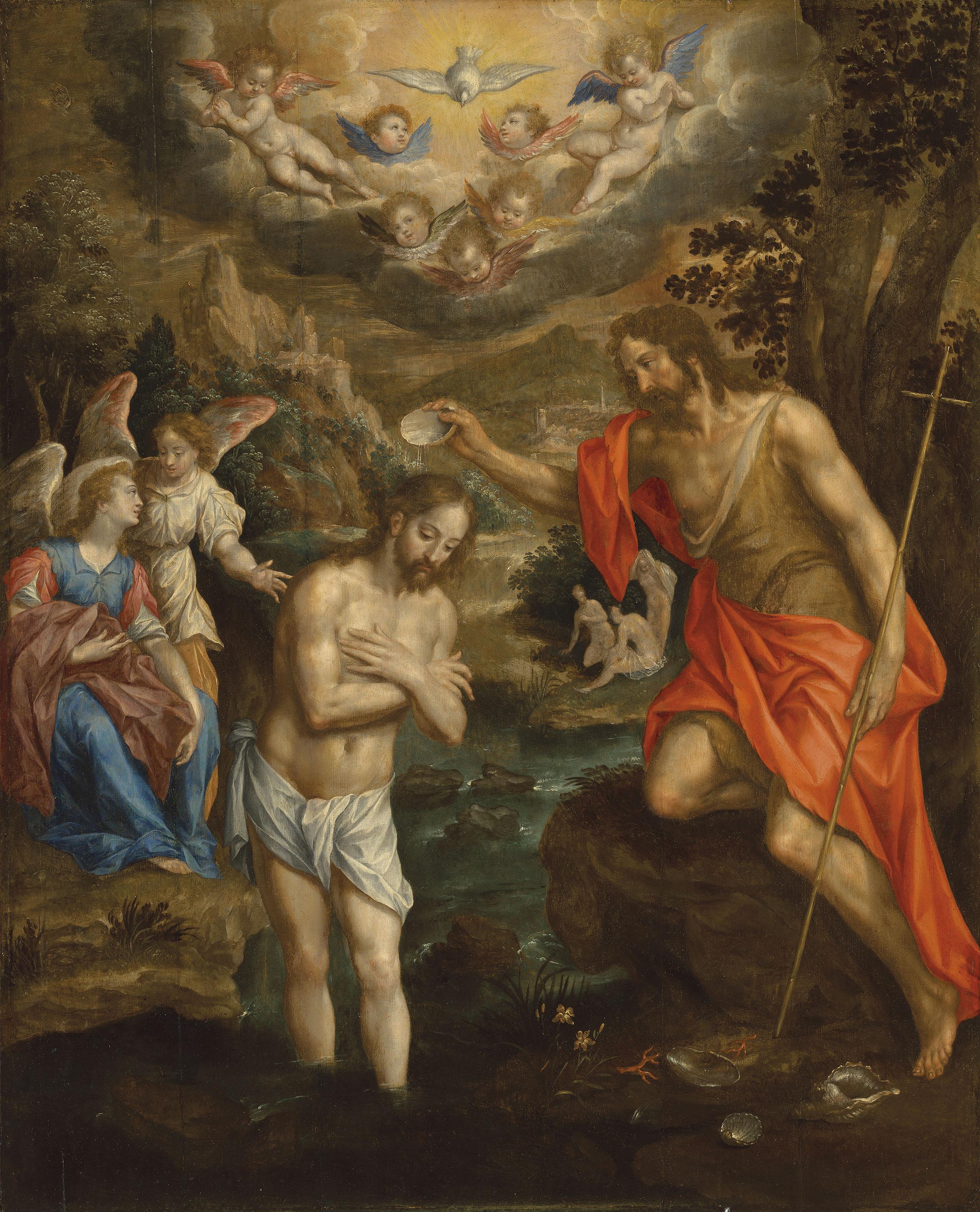 Hendrik De Clerck - The Baptism of Christ