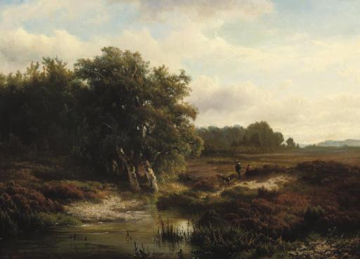 Hendrik Dirk Kruseman van Elten - Walking on the heath