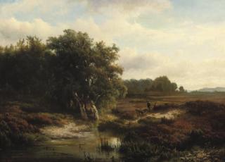 Hendrik Dirk Kruseman van Elten - Walking on the heath