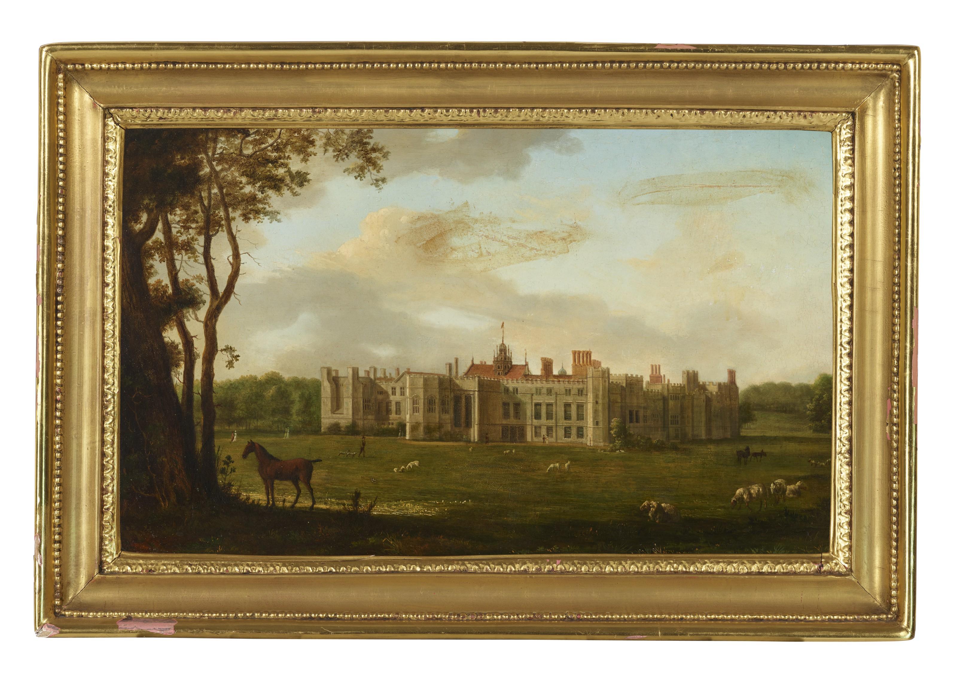 Hendrik Frans De Cort - A View Of Cowdray Park From The Northwest