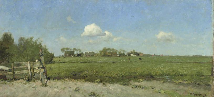 Hendrik Frauenfelder - An extensive polder landscape