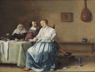 Hendrik Gerritsz. Pot - A Brothel Scene