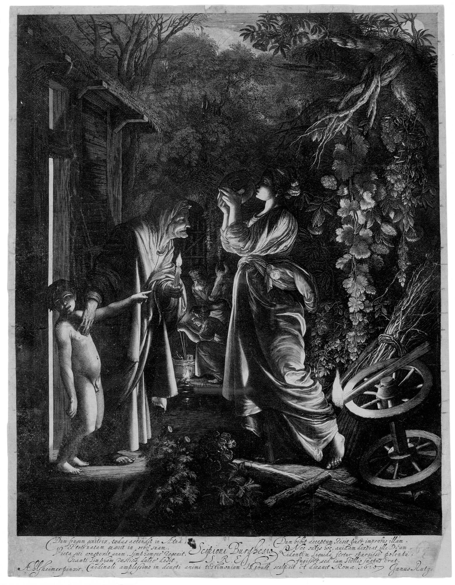 Hendrik Goudt - Ceres auf der Suche nach ihrer Tochter.