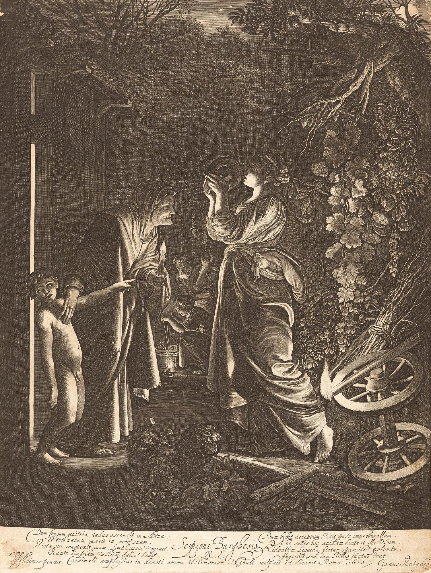 Hendrik Goudt - Ceres sucht ihre Tochter.