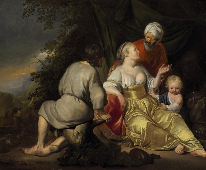 Hendrik Heerschop - Rachel and Laban