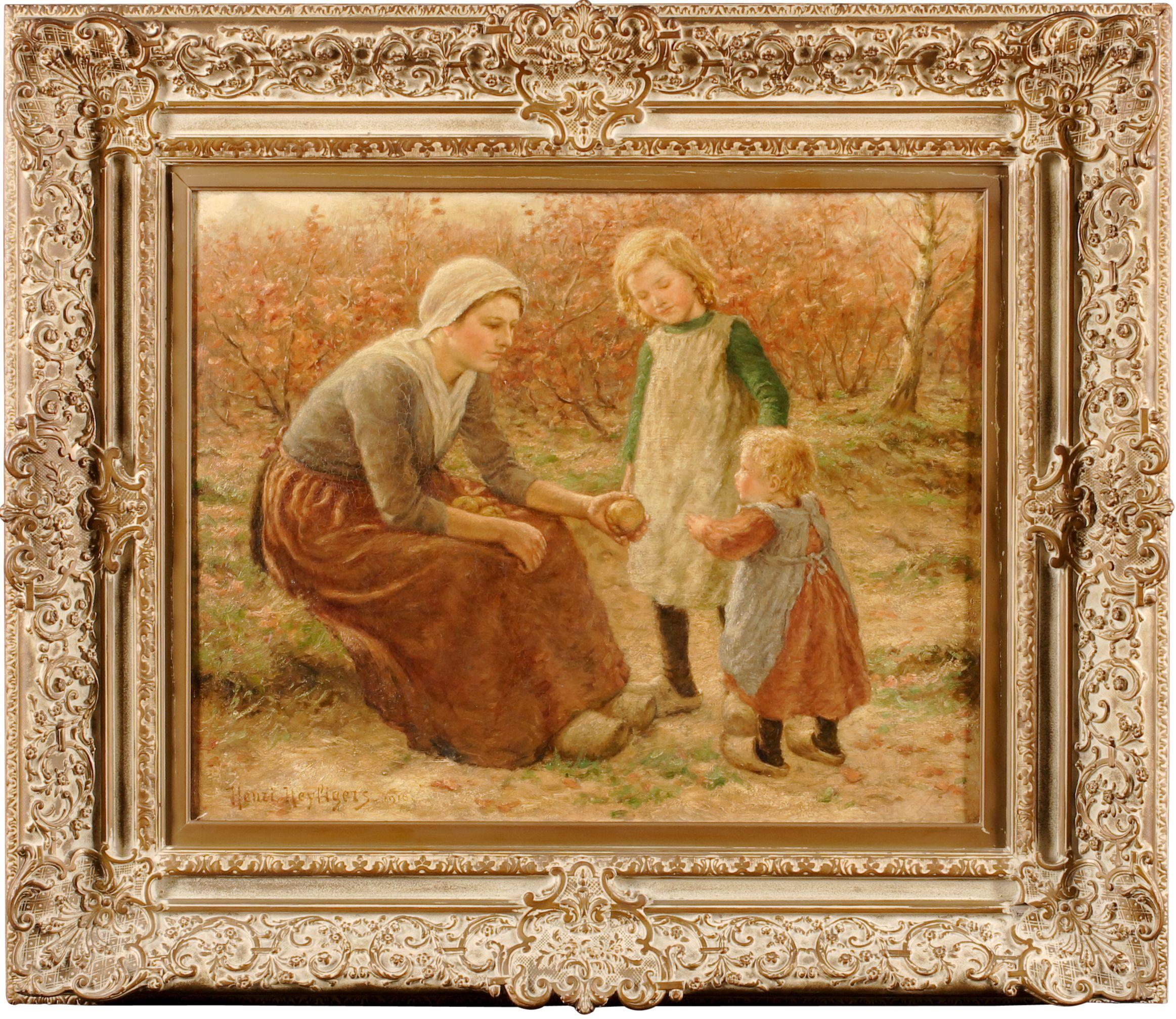 Hendrik Heyligers - In the apple orchard