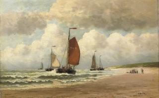 Hendrik Hulk - The Arrival Of The Fishing Fleet