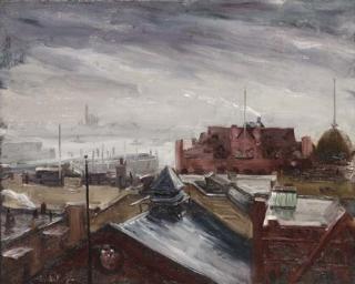 Hendrik J. Glintenkamp - Rooftops, Hoboken