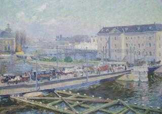 Hendrik Jan Wolter - A View Of The Arsenal, Amsterdam