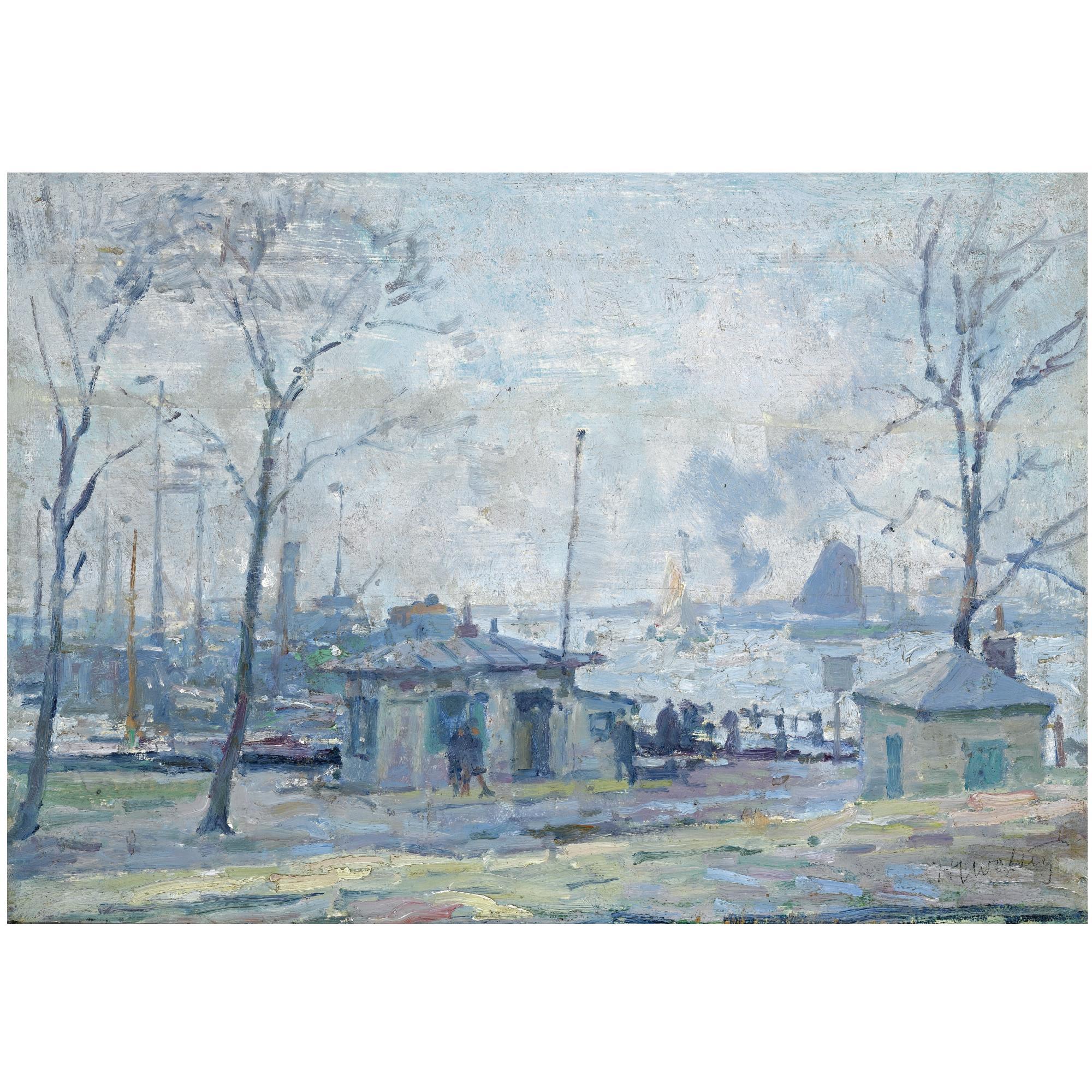 Hendrik Jan Wolter - Dutch Misty Morning