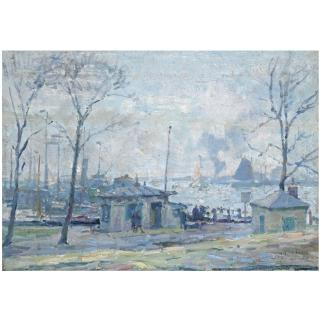 Hendrik Jan Wolter - Dutch Misty Morning