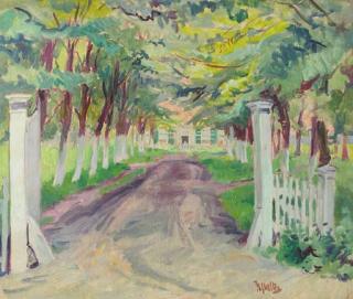 Hendrik Jan Wolter - Het witte hek - The white fence