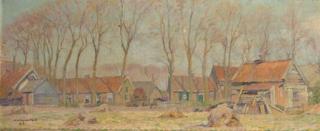 Hendrik Jan Wolter - Kerklaan in Laren