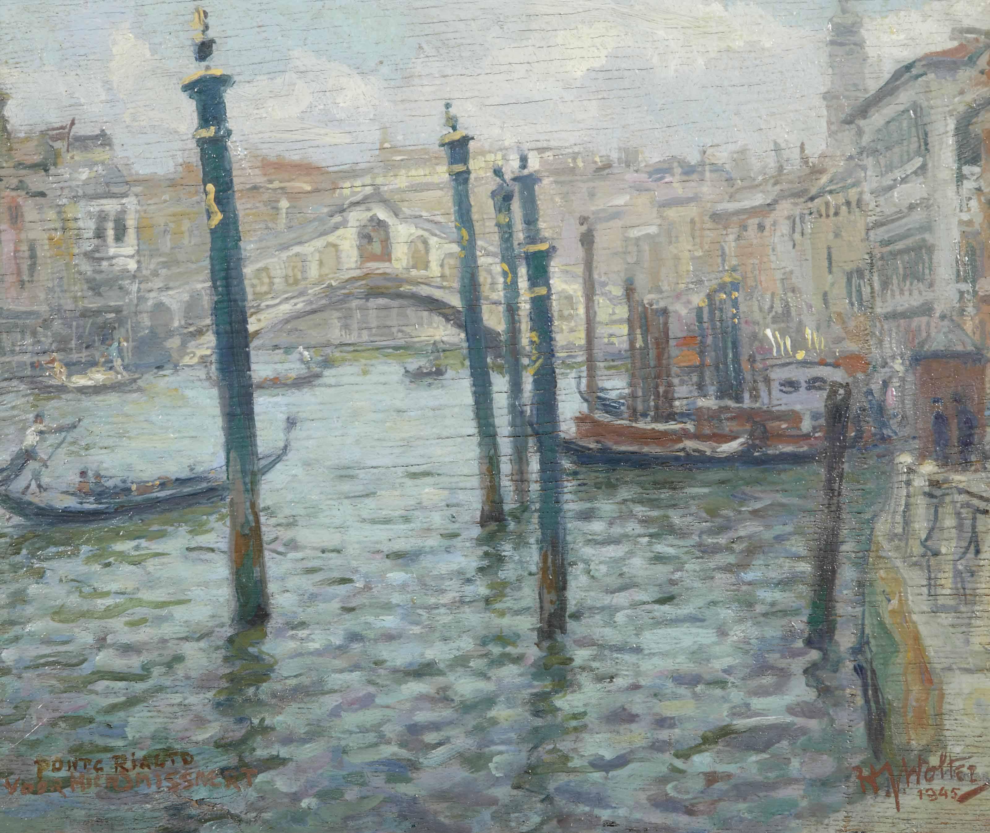 Hendrik Jan Wolter - Ponte Rialto, Venice