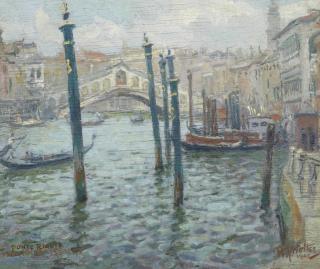 Hendrik Jan Wolter - Ponte Rialto, Venice