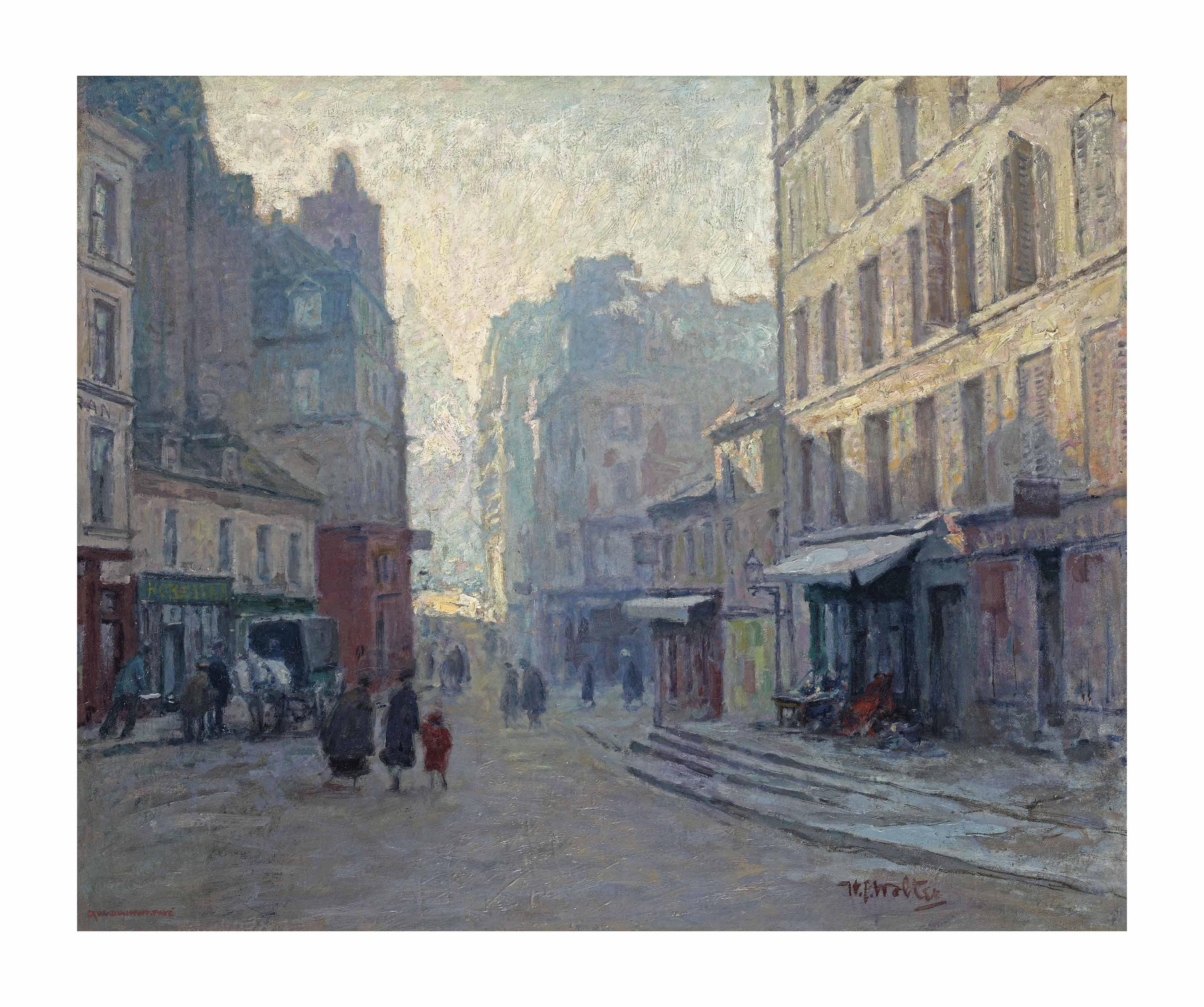 Hendrik Jan Wolter - Rue du haut pavé, Paris