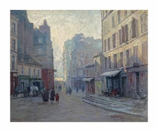 Hendrik Jan Wolter - Rue du haut pavé, Paris