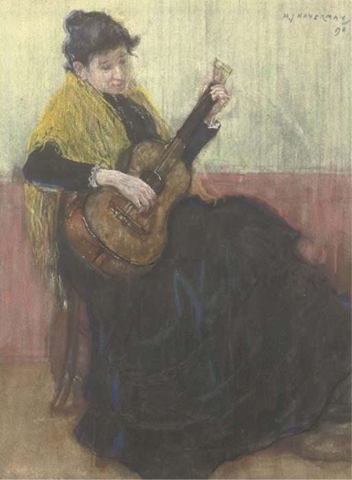 Hendrik Johannes Haverman - Playing The Guitar