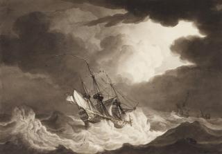 Hendrik Kobell - Stormy sea