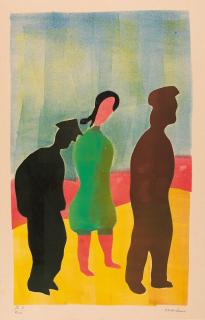 Hendrik Nicolaas Werkman - Folge von 10 Bll.: Chassidische Legenden II.