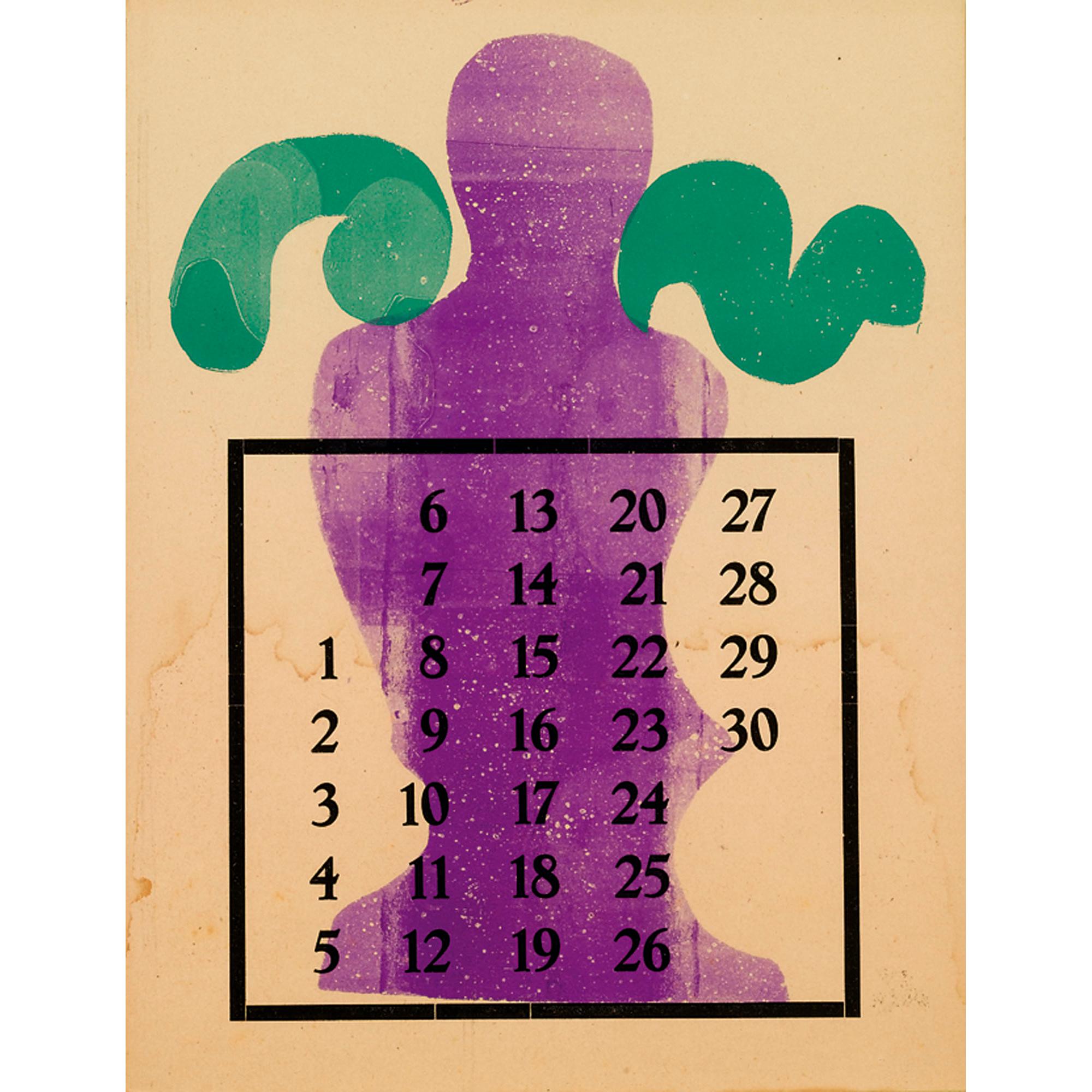 Hendrik Nicolaas Werkman - Turkenkalender 1942