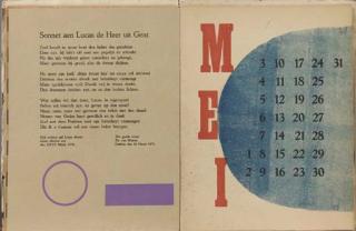 Hendrik Nicolaas Werkman - Turkenkalender (M.HP 41-g9)