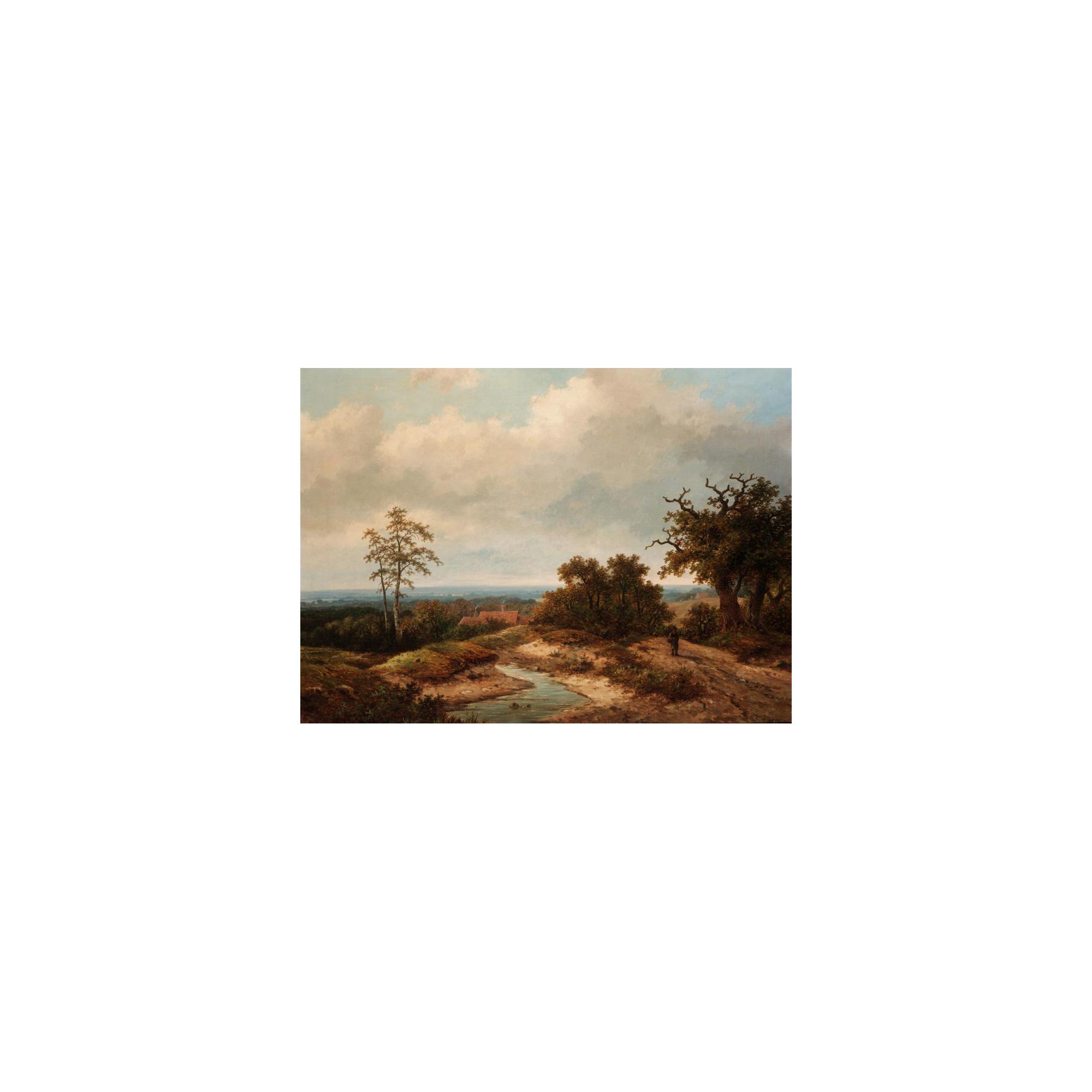 Hendrik Pieter Koekkoek - Dutch Landscape