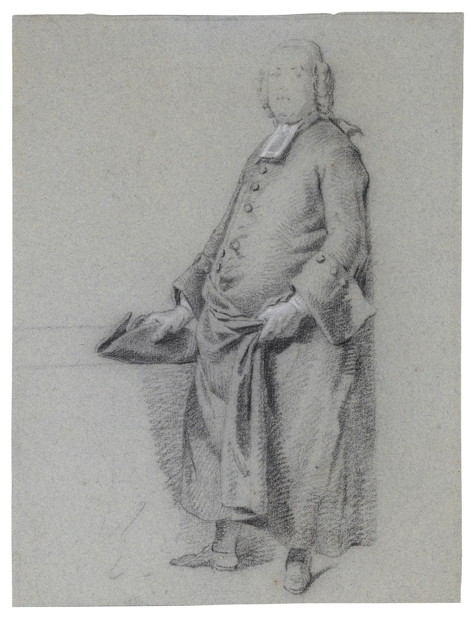 Hendrik Pothoven - Portrait Of Petrus Blieck, Standing
