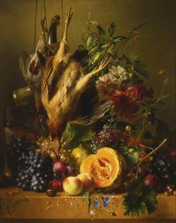 Hendrik Reekers - Still Life With Game And Fruit
