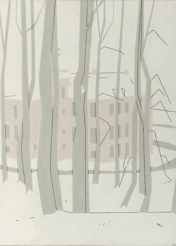 Hendrik Valk - Kasteel Zijpendaal In De Sneeuw