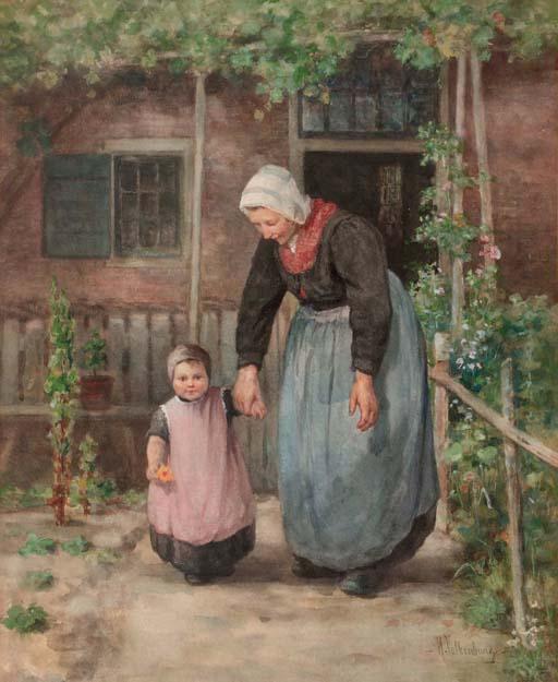 Hendrik Valkenburg - Her first steps