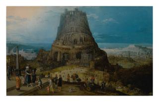 Hendrik Van Cleve Iii - The Building Of The Tower Of Babel (Genesis 11: 3-5)
