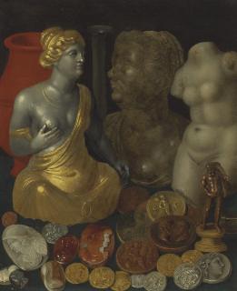 Hendrik van der  Borcht - A Collection of Ancient Objects